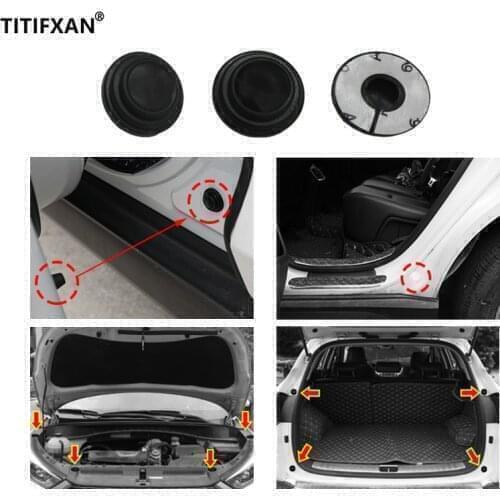For Mazda Mitsubishi Suzuki Lexus Subaru Engine Cover Trunk Door Abnormal Noise Rubber Cushion Block Pier Modified Shockproof