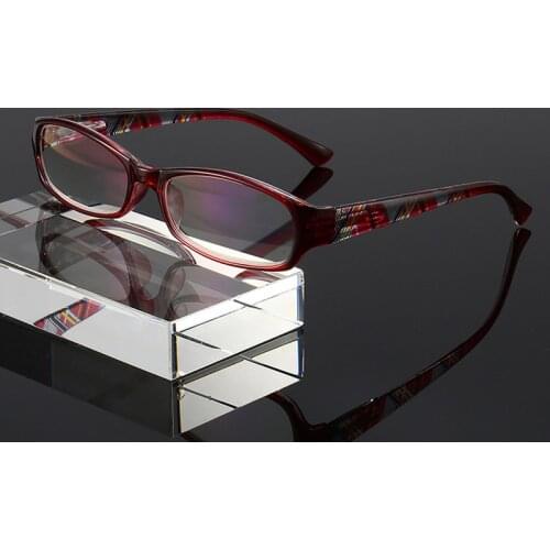 Iboode Men Women Ultralight Anti Blue Light Reading Glasses Magnification Hyperopia Eyewear Square Frame Presbyopic Eyeglasses