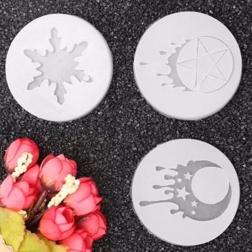 JAVRICK Hot New Turtle Moon DIY Silicone Mold Mould 3D For Resin Pendant Jewelry Cake Making Tool Three Patterns