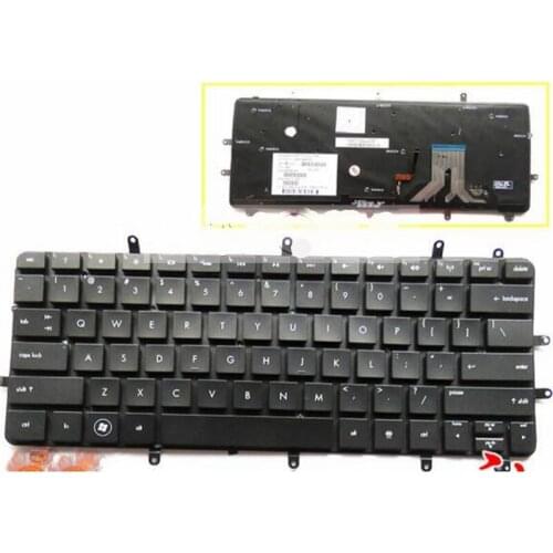English laptop keyboard FOR HP FOR Spectre XT Pro 13-2000 US backlit