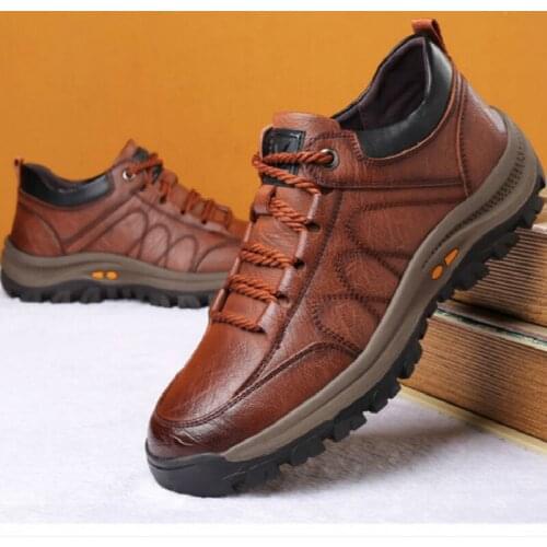Mens Work Shoes Outdoor Sneakers Men Mesh Shoes Non-slip Wear-resistant Mountaineering tourism Fishing Shoes Male Desert Boots