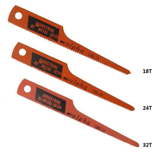 10pcs 18TPI 24TPI 32TPI Air Body Saw Blades Bi-Metal Industrial Reciprocating