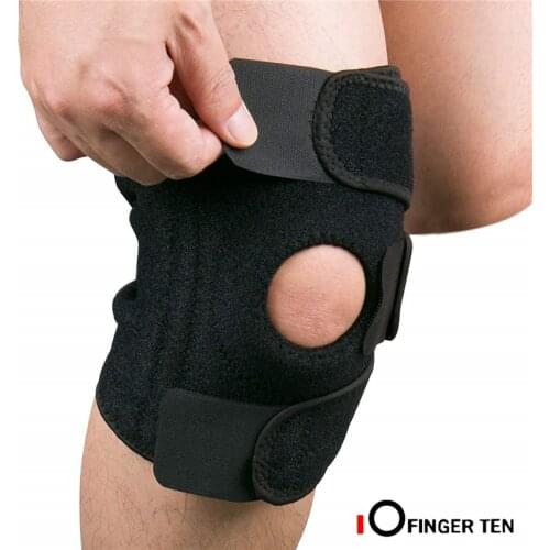 Knee Support Sports Brace Straps Running Gym Injury Bandage Adjustable Leg Knee Protection Support 1 Pc Petella Knee Pads Safety