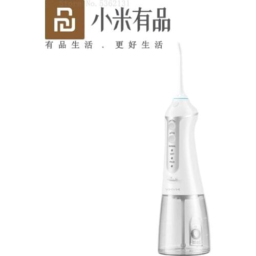Youpin Portable Oral Irrigator YF3 Rechargeable Water Flosser Portable Dental Water Jet 300ML Water Tank 3 Modes Teeth Cleaner