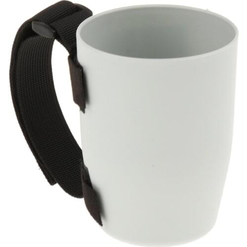 Hand Strap Cuff Tooth Brushing Cup For Hand Tremors Arthritis Elderly