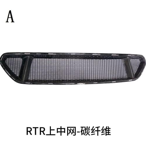Fit for Ford Mustang front rtr 5.0 carbon fiber GRIL grille