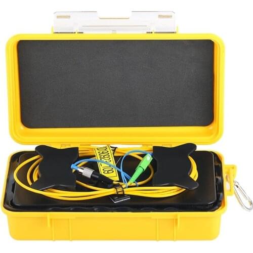 SC/APC-FC/UPC OTDR Dead Zone Eliminator Fiber Rings Fiber Optic OTDR Launch Cable Box 0.5Km 1Km 2Km SM Single mode 1310/1550 nm