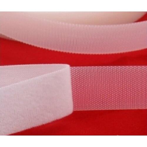 2cm Width 10m/lot Black White Ultra-thin and Soft Injection Magic Tape Hook and Loop 100% Nylon for Baby Clothing Free Shipping