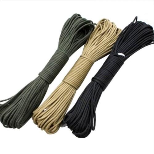 10Meters Outdoor Emergency Rope 7-core Military Umbrella Rope Nylon Binding Rope Wearable Portable Survival For Hiking Camping