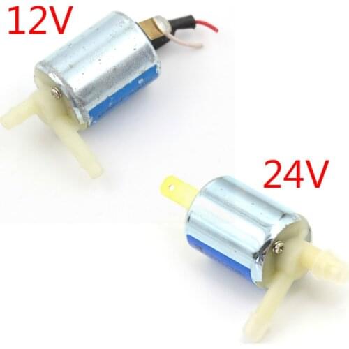 1pcs DC24V 12V Solenoid valve Mini Micro electric Water Gas valve Discouraged Normally closed
