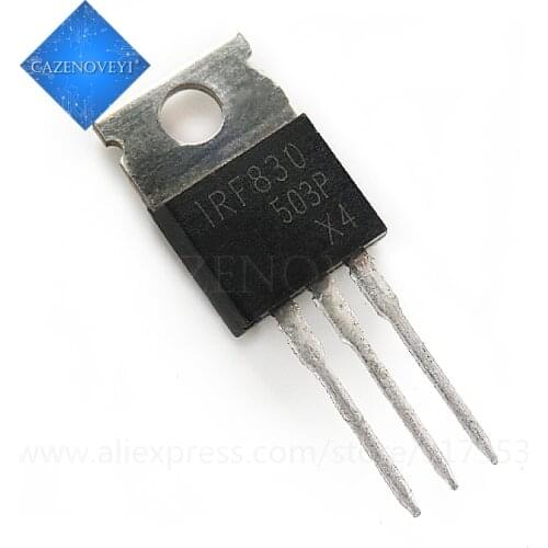 10pcs/lot IRF830PBF IRF830 TO-220 500V 4.5A new original In Stock