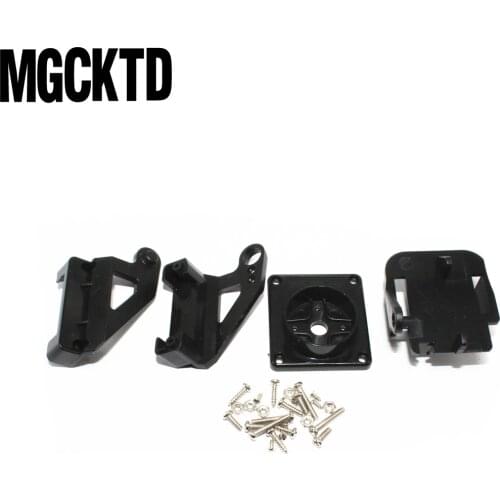 10PCS/LOT Servo bracket PT Pan/Tilt Camera Platform Anti-Vibration Camera Mount for Aircraft FPV dedicated nylon PTZ for 9G SG90