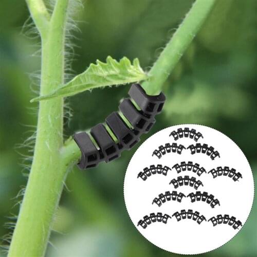 100 Pcs Plant Benders Tomato Holder Practical Tomato Reinforcing Clips Tomato reinforcement and spike grip against bending