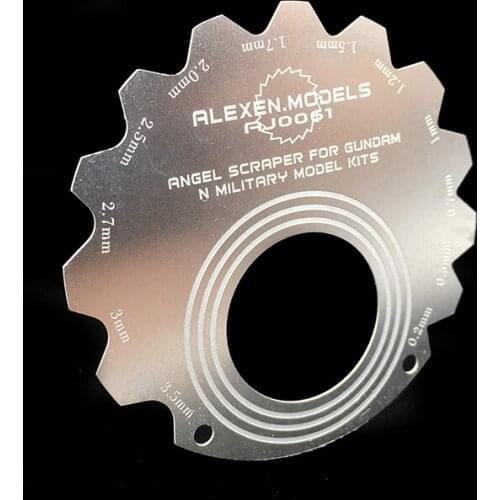 AJ0061 Gundam Mech Military Model C Face Arc Edge Edge Corner Plate