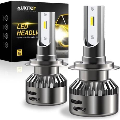 AUXITO H8 Led Head Lights Lamp for Car H7 Headlamp 16000LM H8 H11 9006 HB4 9005 HB3 Led Headlight Bulb High Power Auto Led Light
