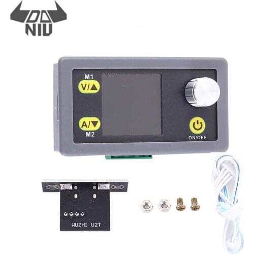 DANIU WZ5005E Step Down Power Supply Module Buck Voltage Converter DC-DC 8A 250W 5A Programmable with 1.44in TFT LCD Display