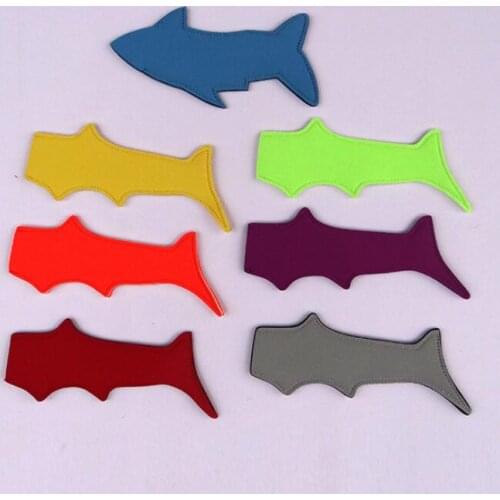 Neoprene Popsicle Holders Kids Shark Style Ice Lolly Colorful Summer Pop Ice Cream Cover Kitchen Accessories LX7357