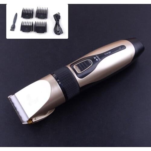USB Electric Animal Pet Dog Cat Hair Trimmer Shaver Razor Remover Cutter Comb Grooming Clipper Kit 5W 3.7V Low noise Multi-level