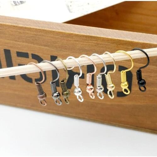 8 Colors Fashion DIY Jewelry Making Supplies Accessories for Womens Earrings Handmade Earring Hooks DIY Earring Findings