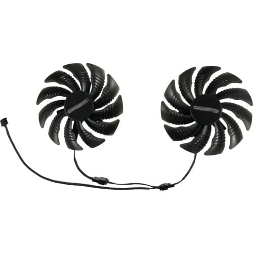 T129215SU 88mm GPU Cooler Graphics card fan for REDEON AORUS RX580/570 GIGABYTE GV-RX570AORUS GV-RX580AORUS Cards As Replacement