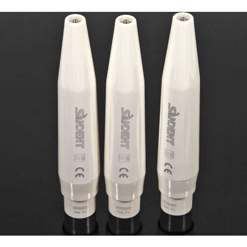 3 SANDENT Dental Ultrasonic Scaler Detachable Scaling Handpiece DTE SATELEC