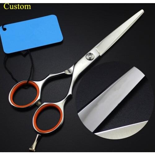 6" professional hair scissors hairdressing Laser wire thinning barber scissors japan hairdresser razor hot shears sissors
