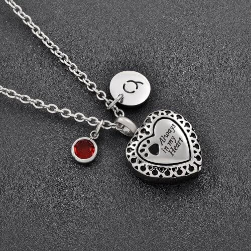 Pet Dogs Cats Cremation Urn Jewelry for Women Hot Sale Stainless Steel DIY Necklace Ashes Memorial Keepsake Pendants