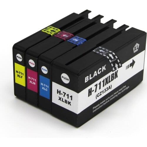 Compatible ink cartridge For HP711 HP 711 for HP DesignJet T120 T520 For HP T520 T120 Printer