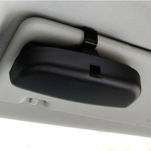 Universal Front Car Glasses Sunglasses Sun Glass Holder Case Storage Box For Most of Vehicle Car Styling Accessories
