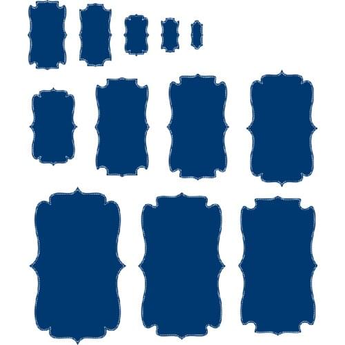 Dialog Box Cutting Dies Scrapbook Dariy Decoration Stencil Embossing Template DIY Greeting Card Handmade