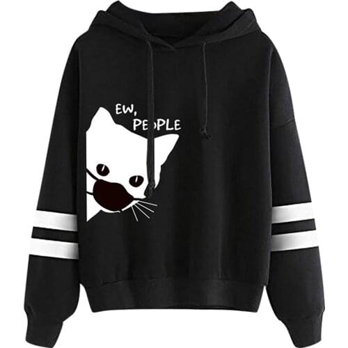 Womens Animal Print Round Neck Pullover Fashion Hooded Long Sleeve Drawstring Sweatshirt Джемпер Женский 2021 #G3