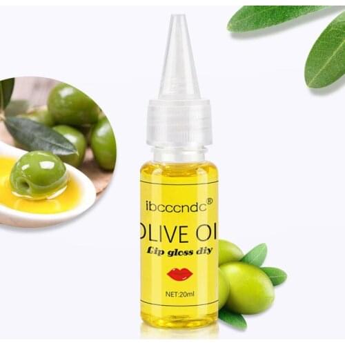 20ml Face Lip Moisturizing Oil Olive Oil Nourishing Firming Skin Massage Essential Oil for Lip Gloss DIY Clear Lipgloss Gel