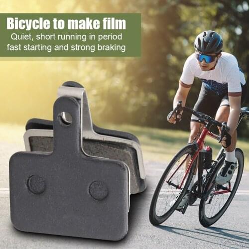 4 Pairs Road Bicycle Disc Brake Pads for SHIMANO M375 M445 M446 Cycling Accessories Wear-resistant Multipurpose Bicycle Brake