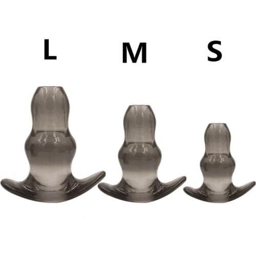 Enema Anal Dilator Hollow Anal Plug Douche Anal Extender Sex Toys For Woman Man Butt Plug Peep Vagina Gay Erotic Intimate Goods