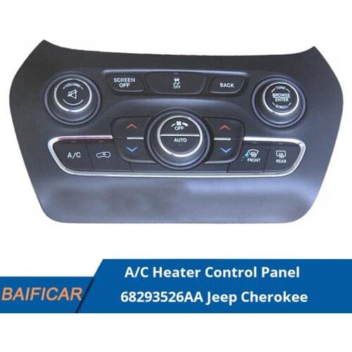Baificar Brand New Genuine A/C Heater Control Panel 68293526AA For Jeep Cherokee
