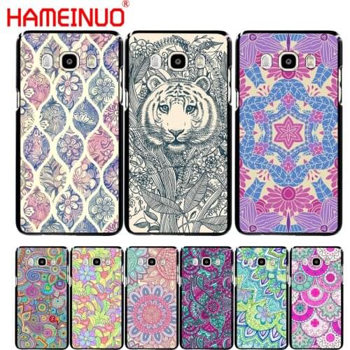 HAMEINUO Mandala Flower Datura Floral cover phone case for Samsung Galaxy J1 J2 J3 J5 J7 MINI ACE 2016 2015