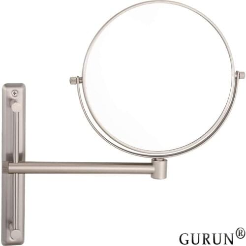 Gurun Makeup Mirror-8 Inch 10X Magnifier Mirror Wall Mounted Mirror Professional Vanity Blank Free shipping M1106
