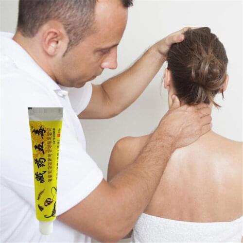 Chinese herbal medicine Analgesic Balm Creams Meridians Arthritis Neck Body joint knee Pain Cervical Lumbar spine Pain Ointment
