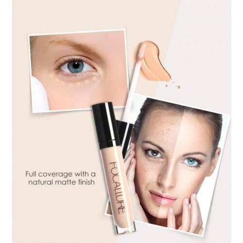 7Color Full Cover Liquid Concealer Cover Imperfections Diminishing Fine Lines Face Corrector Cream Waterproof Foundation TSLM1