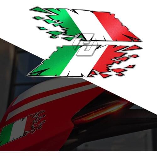 Motorcycle Tank Decals Tearing-exploding Rip Decals Case for Ducati Monster 696 821 796 795 Panigale 1099 1199 1299