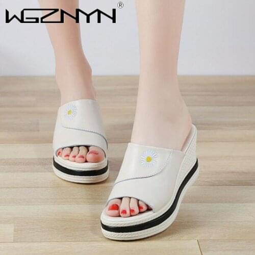 Fashion 2021 New Summer Womens Sandals Peep-Toe Shoes Woman High-Heeled Platfroms Casual Wedges For Women High Heels Shoes