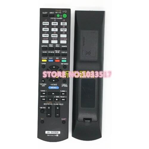 New AV amplifier remote control for sony RM-AAU104 STR-DH520 STR-DH730 STR-DH830