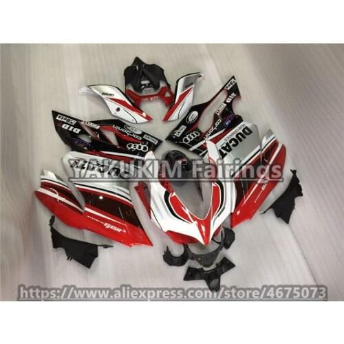 Motorcycle Fairings For Ducati 1199 899 Panigale 2012 2013 2014 ABS Injection Molded Complete Bodywork Kit Red Black Gray Custom