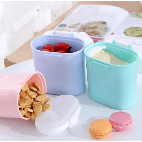 Portable Outdoor Large-capacity Baby Infant Milk Powder Sealed Storage Box Tank Organizer Container Receive Box