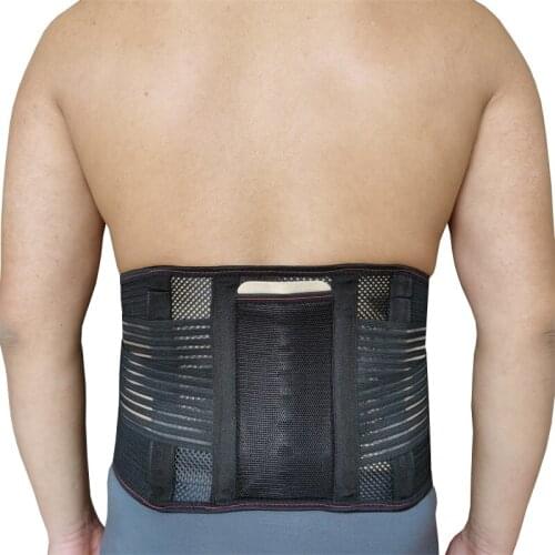 Adjustable Double Pull Breathable Waist Bodybuilding Slimming Belt Orthopedic Posture Corrector Brace Lower Back Support Belts