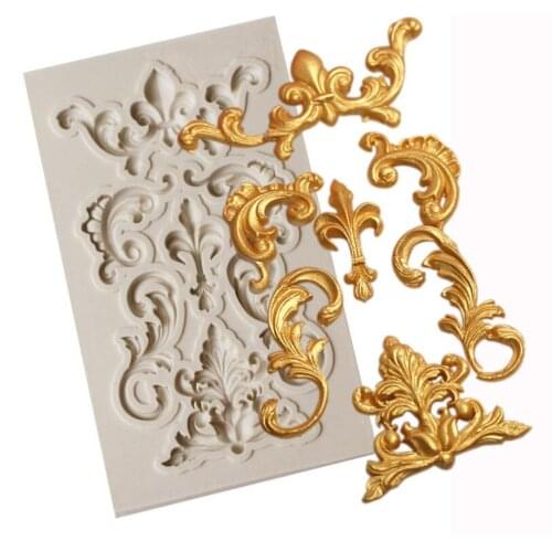 1 Piece Border Silicone Mold Fondant Mold Cake Decorating Tools Chocolate Gumpaste Mould Cake Decorating Tools