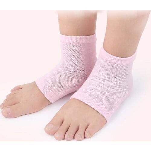 Dancer Training Heel Protection Stockings Anti-drying Heel Socks Moisturizing Female Rear Socks Breathable Sweat-absorbing Mesh