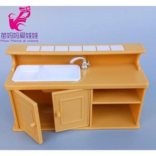 1/12 1/8 BJD doll house diy accessories Kitchen cabinet decoration Mini cupboard for doll