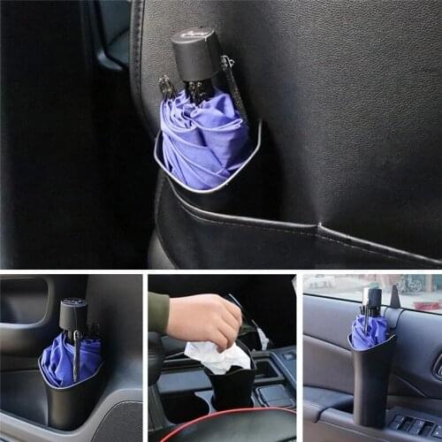 2 In 1 Car Umbrella Storage Box Removable Auto Folding Parasol Cover Cup Holder Car Trash Bucket Car-styling Practical Tool