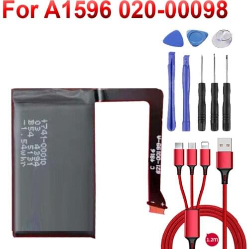 3.81V 398mAh battery for A1596 020-00098 +USB cable+toolkit